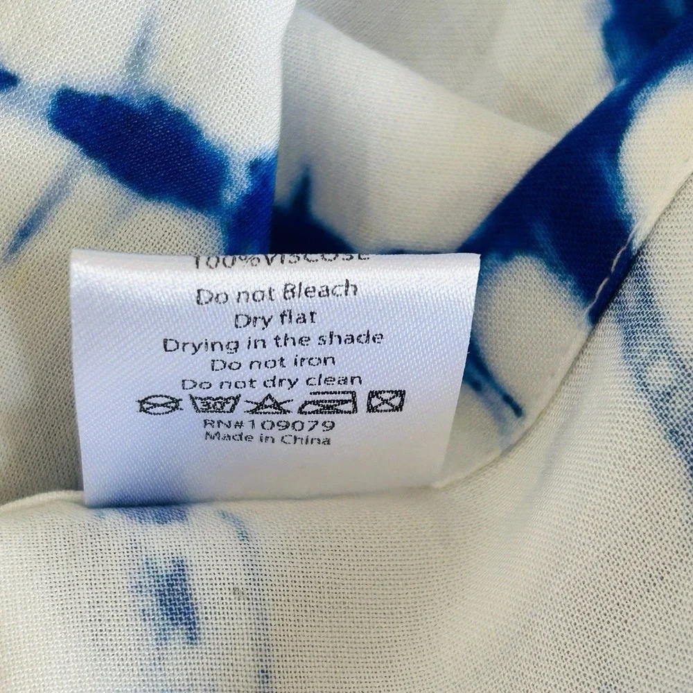 Sunsations Tie Dye‎ Sundress Small Boho Shibori Festival Mini Vacation Summer